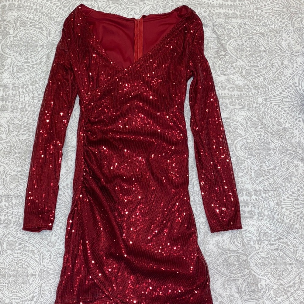 Red dress